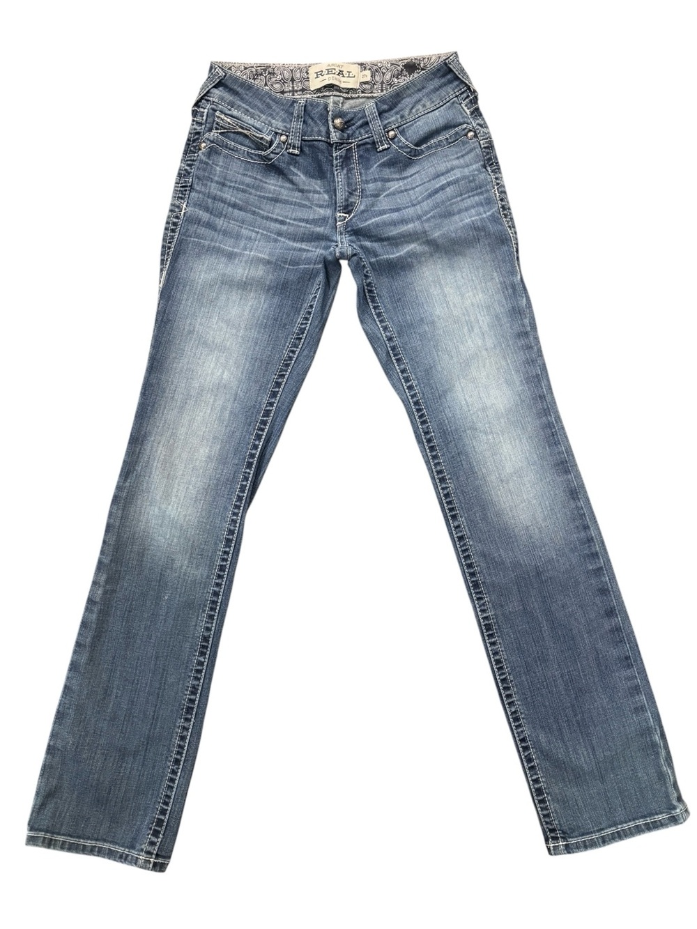 Ariat REAL Denim Straight Leg Jeans 27R